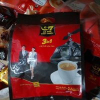 Cà phê G7 hòa tan trung nguyên , bịch 50 gói