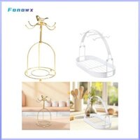 Cà Phê Giá Đựng Trà Phụ Kiện Có Móc Treo Tiết Kiệm Kim Loại Cốc Giá Đứng Cho Nhà Hàng Bàn Bếp