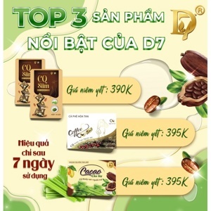 Cà phê giảm cân CQ Slim Coffee