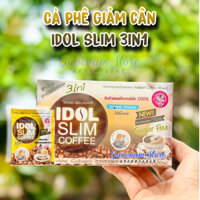 Cà Phê Giảm Cân Idol Slim Coffee Cafe Giảm Cân Thái Lan 3 In 1 Hộp 10 Gói - Không Tác Dụng Phụ - KAMI