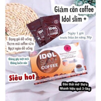 Cà Phê Giảm Cân Idol Slim Coffee Thái Lan chính hãng (Hộp 10 Gói)