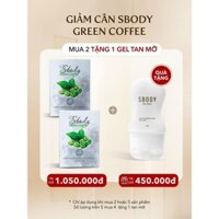 Cà Phê Giảm Cân SBODY GREEN COFFEE chính hãng (Mua 2 tặng 1)