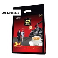 Cà phê gói hòa tan G7 3in1 - Bịch 50 sticks 16g