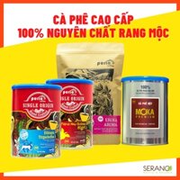 Cà phê hạt bột cao cấp nguyên chất rang mộc hiệu Purio Coffee phù hợp cafe pha phin, pha máy, coldbrew gu việt gu tây