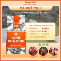 Cà phê hạt CULI ROBUSTA rang xay mộc nguyên chất 10KG | Cà phê giá sỉ dành cho chủ quán từ Message Coffee