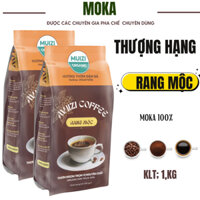 Cà phê hạt nguyên chất, CULI rang mộc rang xay nguyên chất 250G