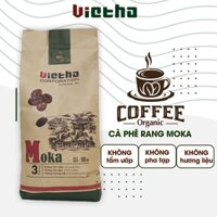 Cà phê hạt nguyên chất Moka 500gr pha máy, Cafe bột cao cấp pha phin