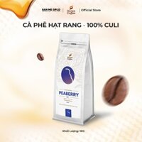 Cà Phê Hạt Rang Mộc Peaberry 100% Culi (Cơ Bản) - 250g/500g/1kg - Cafe Rang Xay Nguyên Chất - Chính Hãng Honee Coffee