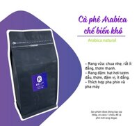 Cà phê hạt rang xay Arabica Đà Lạt chế biến khô sàn 16-18 (Rang vừa)