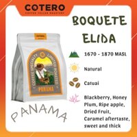 [Cà Phê Hạt Specialty] Panama Boquete Elida  - COTERO Coffee, Drip, Coldbrew, Espresso, chocolate, ngọt sâu