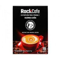 Cà phê hòa tan 3 trong 1 RockCafe hương chồn 306g