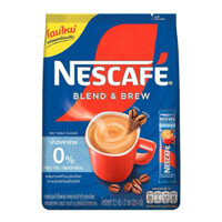 Cà Phê hoà tan 3in1 Nescafe Blend & Brew nội địa Thái Lan không đường và ít đường