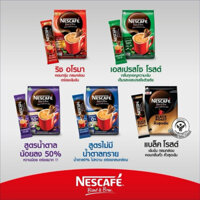 Cà Phê hoà tan 3in1 Nescafe Blend & Brew nội địa Thái Lan không đường và ít đường