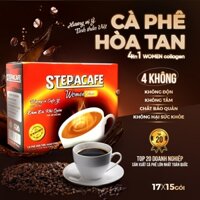 Cà phê hòa tan 4 in 1 WOMEN Collagen cà phê cho phái nữ Hộp 17g x 15 gói
