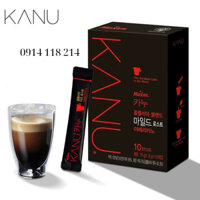 Cà phê hòa tan Americano MAXIM KANU Mini Nhẹ / Đậm / Không có cafein dạng thanh