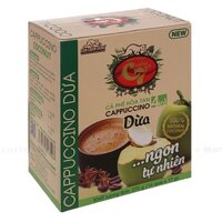 Cà Phê Hòa Tan Cappuccino Dừa Con Chồn Vàng C7 Hộp 272g (16 Gói 17g)