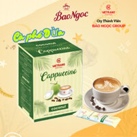 Cà phê hòa tan Capuchino dừa Mê Trang hộp 12 gói