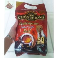 Cà phê hoà tan Con Chồn Hương - Túi 50 gói x 16g