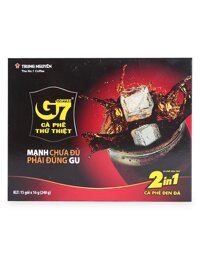 Cà Phê Hòa Tan G7 2in1 Hộp 15 Gói x 16G