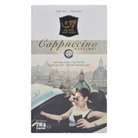Cà Phê Hòa Tan G7 Cappuccino Hazelnut 216G (18G x 12 Gói)