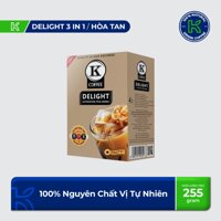 Cà Phê Hòa Tan K Coffee Delight 3in1 (255g / Hộp) LazadaMall