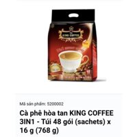 cà phê hòa tan King COFFEE 3IN1