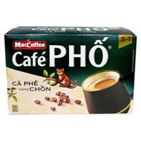 Cà Phê Hòa Tan MacCoffee Café Phố 3in1 Hương Chồn – Hộp 160g (10 Gói)