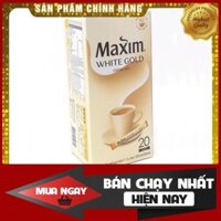 CÀ PHÊ HÒA TAN MAXIM WHITE GOLD HÀN QUỐC HỘP 234G