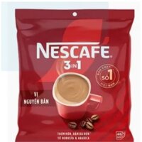 Cà Phê Hòa Tan NesCafé 3in1 Vị Nguyên Bản Túi 782G (17G x 46 Gói)