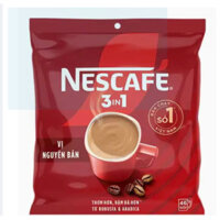 Cà phê hòa tan Nescafé 3in1 đậm đà hài hòa (Bịch 46 gói x 16g) Date luôn mới