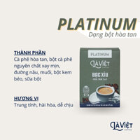Cà Phê Hoà Tan Platinum Bạc Xỉu 3in1 LÀ VIỆT Hộp 12 Gói