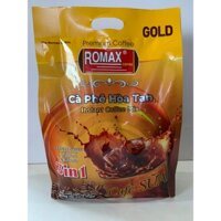 Cà phê hòa tan Romax 3in1 Green(50gói)-Romaxcoffee