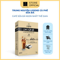 Cà Phê Hòa Tan Sữa Đá Trung Nguyên Legend - Hộp 9 Gói
