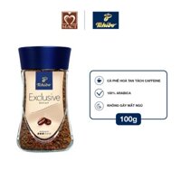 Cà phê hòa tan tách caffeine TCHIBO DECAF - 100% Arabica, vị chua dịu - Không gây mất ngủ - lọ 100g