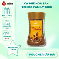 Cà phê hòa tan TCHIBO Family - 100% Robusta - Lọ 200g -– Hương vị Đức đích thực, Mạnh mẽ và Đậm đà ☕
