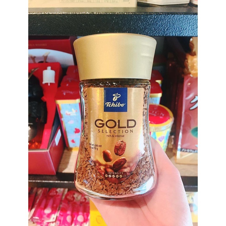 Cà phê hòa tan Tchibo Gold 50g