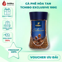 Cà phê hòa tan TCHIBO Exclusive tách Cafein TCHIBO DECAF - 100% Arabica, vị chua dịu - Không gây mất ngủ - Lọ 100g