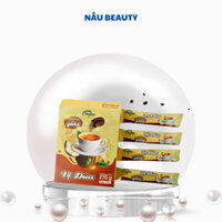 Cà Phê Hòa Tan Vị Dừa HAYAN 4 Trong 1 - Hộp 15 Gói 270g