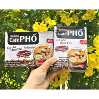 Cà phê HỘP Phố Đen Đá - Maccoffee (hộp 10 gói x 16g)