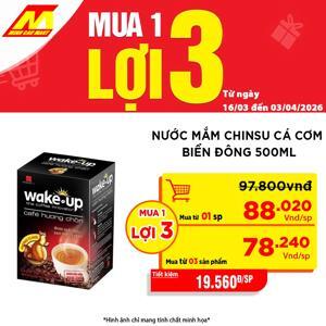 Cà phê hương chồn Wake-Up  - Hộp 18 Gói x 17gr