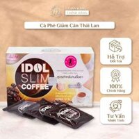 Cà Phê Idol Slim Coffee Cafe Hỗ Trợ Giảm Cân An Toàn Thái Lan Hộp 10 Gói