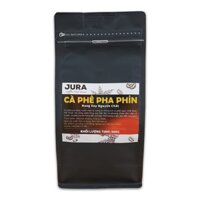 Cà phê JURA Nguyên Chất 500g (nhãn đen) - Café pha phin đậm đà, gu mạnh