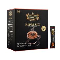 Cà Phê King Espresso 2.5G (Hộp 100 Gói)