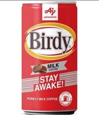 Cà phê lon Birdy sữa 170ml/30