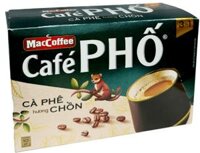 Cà phê MacCoffee Café Phố 3 in 1 hương chồn 160g