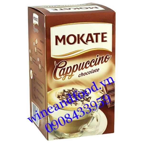 Cà phê Mokate Cappuccino Chocolate 140g