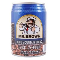 Cà Phê Mr Brown Blue 240Ml