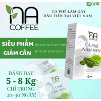 Cà phê Nấm Men- cà phê giảm cân NA coffee hộp lớp 12 gói - tặng vit c