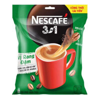 Cà Phê Nescafe 3In1 Đậm Vị Rang Đậm 730G (17Gx46 Gói)