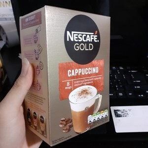 Cà phê Nescafe Gold Cappuccino 124g